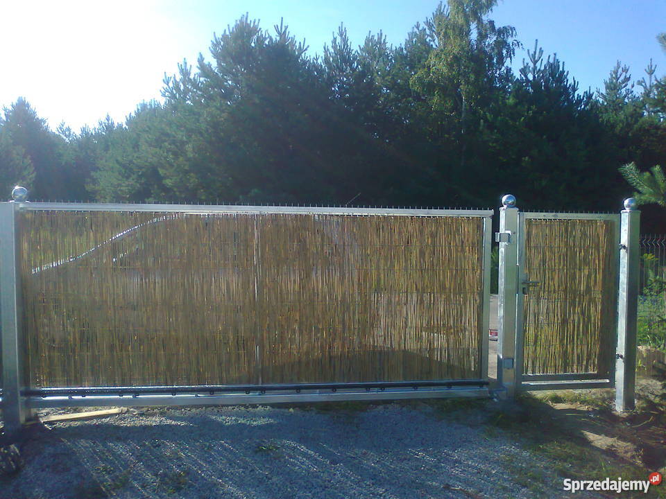 BRAMY PRZESUWNE I DWUSKRZYDŁOWE metal Jelcz-Laskowice