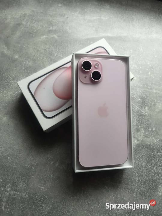 IPhone 15 256GB Różowy