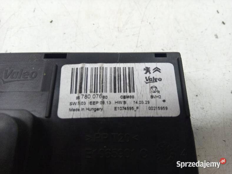 MODUŁ KLIMATYZACJI 9678007680 Citroen C4 Picasso osobowe