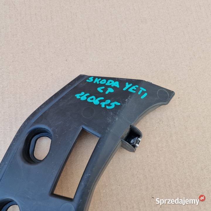 SKODA YETI ŚLIZG ZDERZAKA PRAWY PRZÓD 5LA807177 osobowe Bieleń