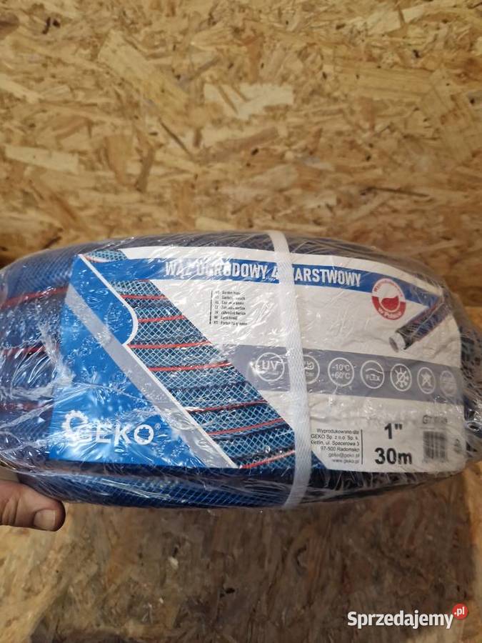 Wąż ogrodowy 4 Warstwowy 1 30m GEKO wielkopolskie Głogowa