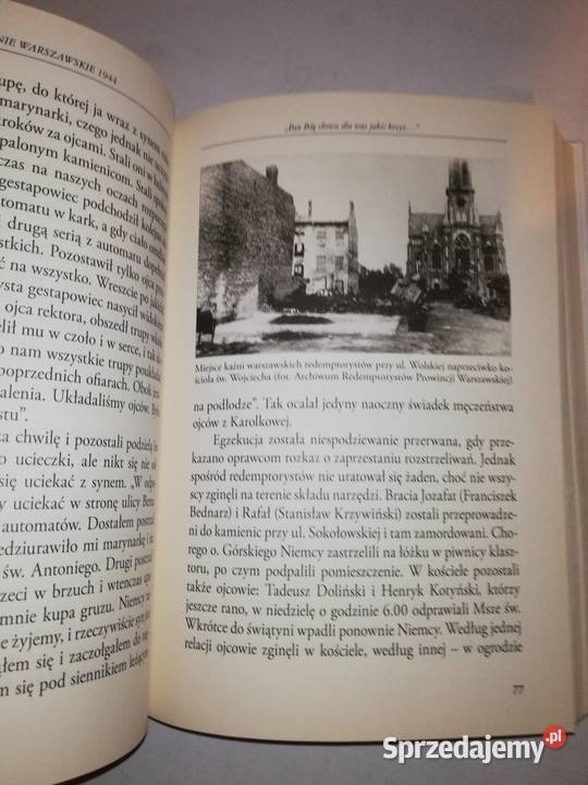 Powstanie Warszawskie piękna książka Warszawa