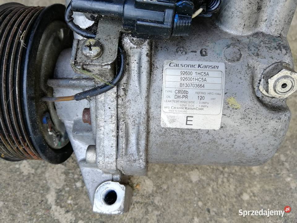 SPREZARKA KLIMATYZACJI Nissan Micra K13 Tarnowskie Góry