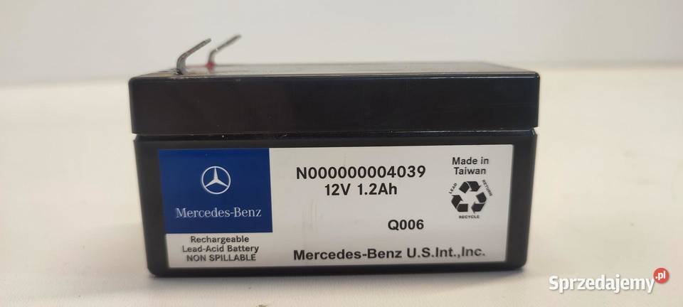 MERCEDES VITO W447 AKUMULATOR 12V 12Ah