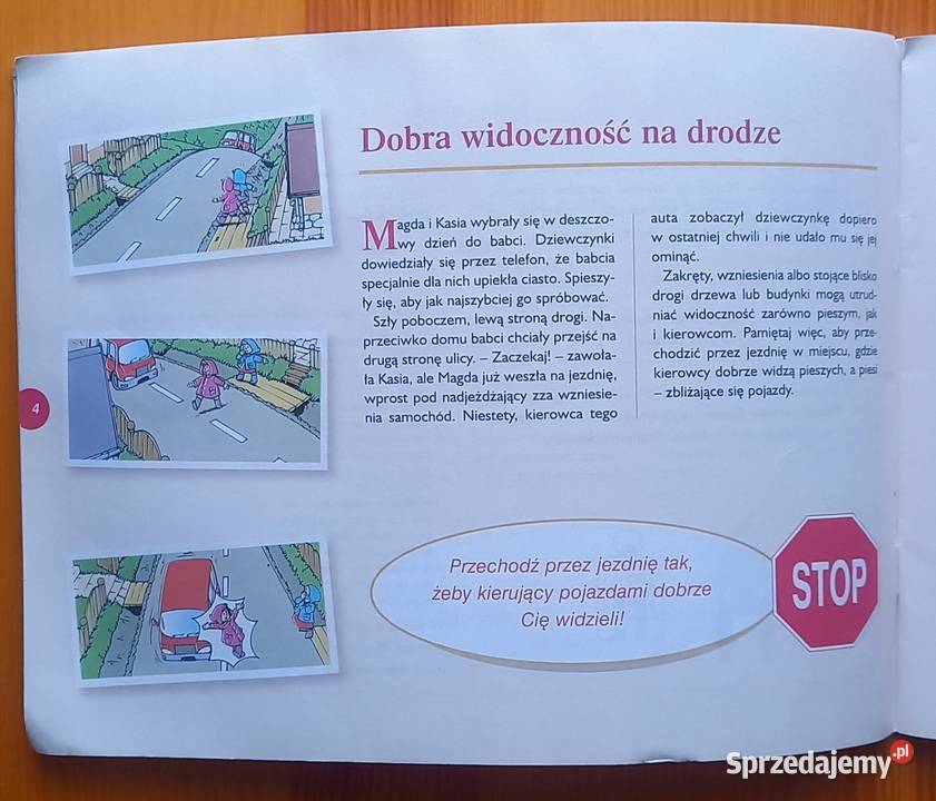 unikać wypadków drogowych zeszyt ćwiczeń mazowieckie Małkinia Górna