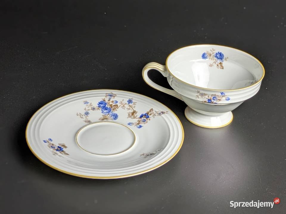 Ukwiecone Duo Carstens Sorau Żary Porcelana i szkło Legnica