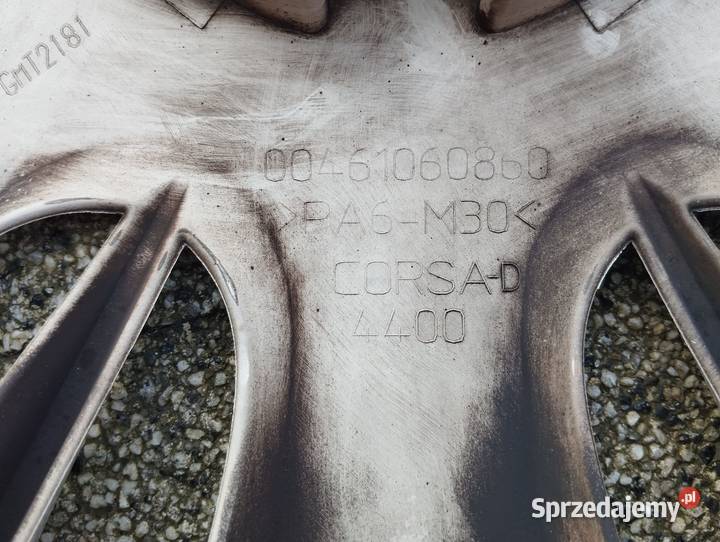 Kołpak Opel 15 13214814QB pojedyncza sztuka śląskie Kamieniec