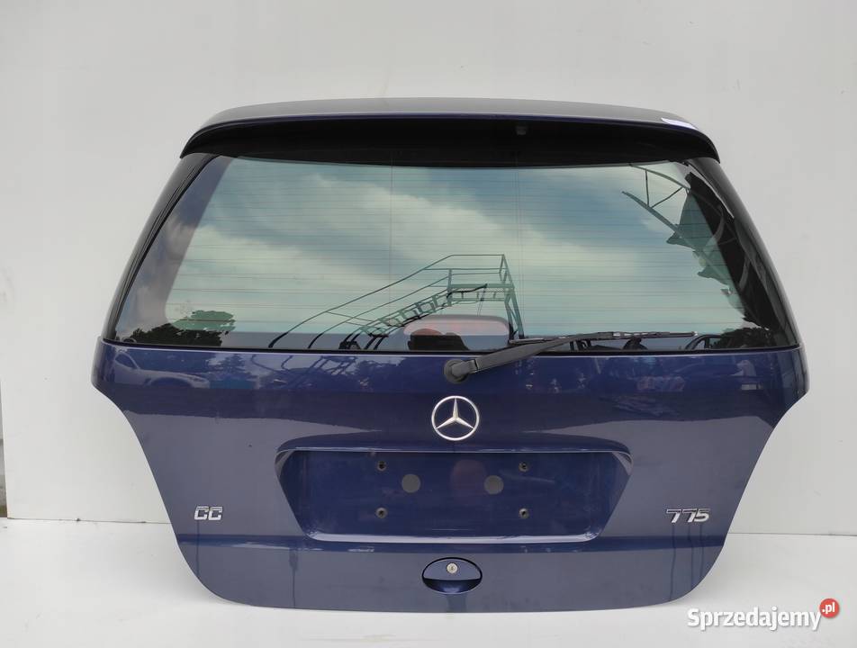 KLAPA BAGAŻNIKA TYŁ GOŁA MERCEDES A KLASA Nowy Tomyśl
