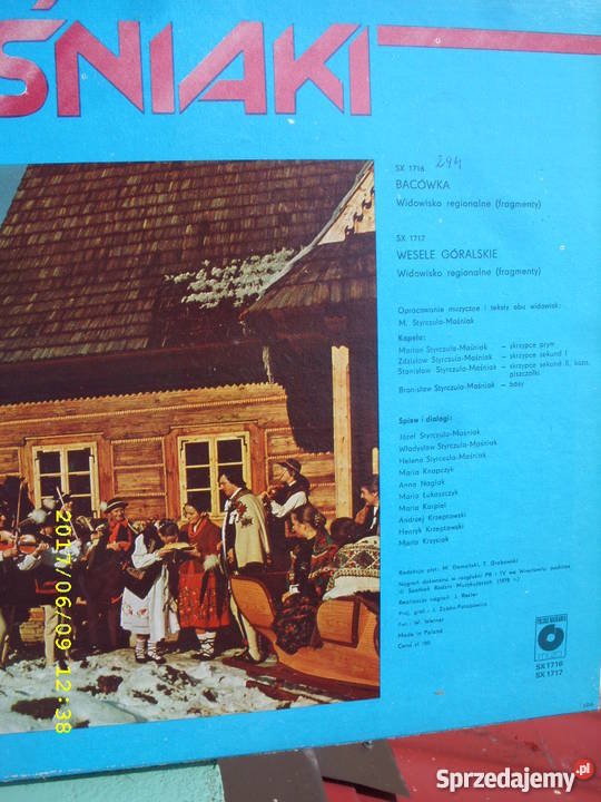 LP folk ZESPOL z ZAKOPANEGO Masniaki 2LP Wołów