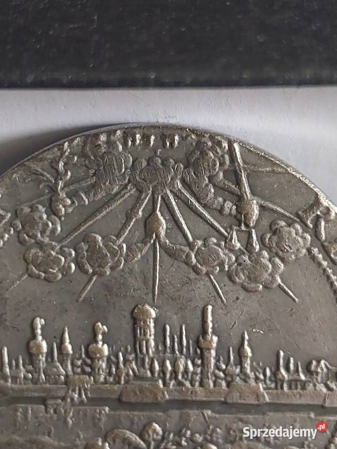 Dukat Gdański 1644 Polska Moneta z imieniem dolnośląskie Ścinawa