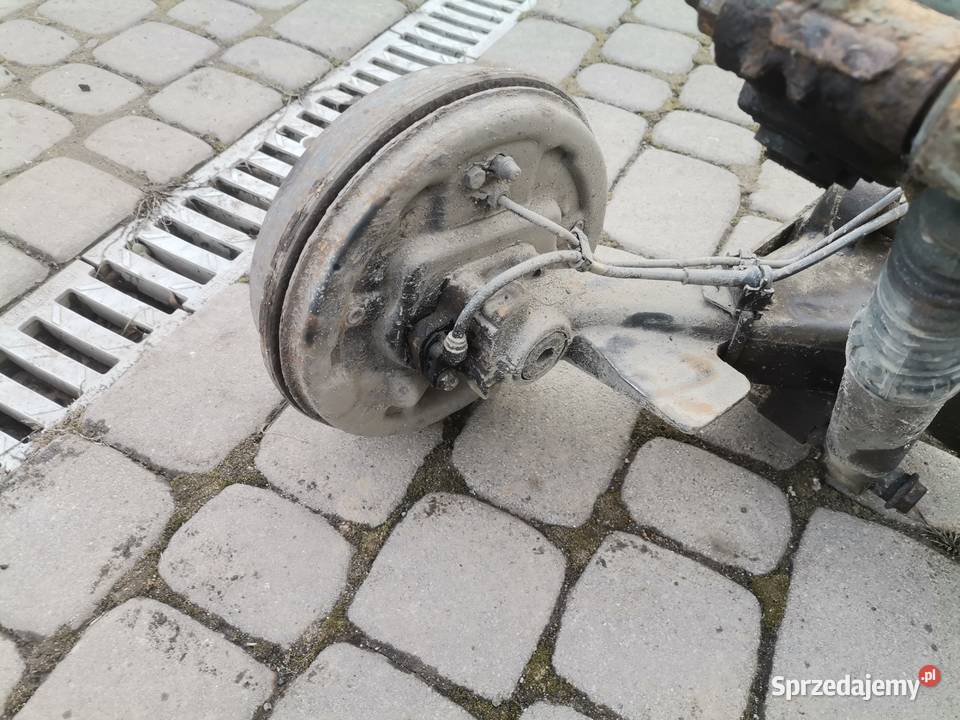 PEUGEOT 206 HB 5D BELKA OŚ ZAWIESZENIA TYŁ BĘBNY Nowy Sącz