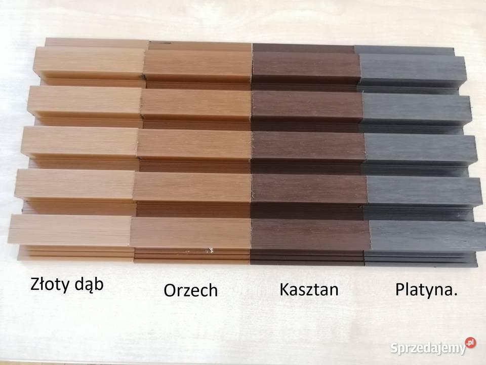 DESKI ELEWACYJNE KOMPOZYTOWE LAMELE M2
