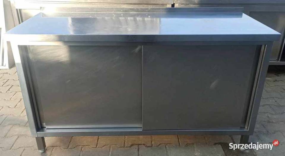 Stół Gastro z Szafką Drzwi Suwane 1506085 S 870O wielkopolskie Ostrów Wielkopolski sprzedam