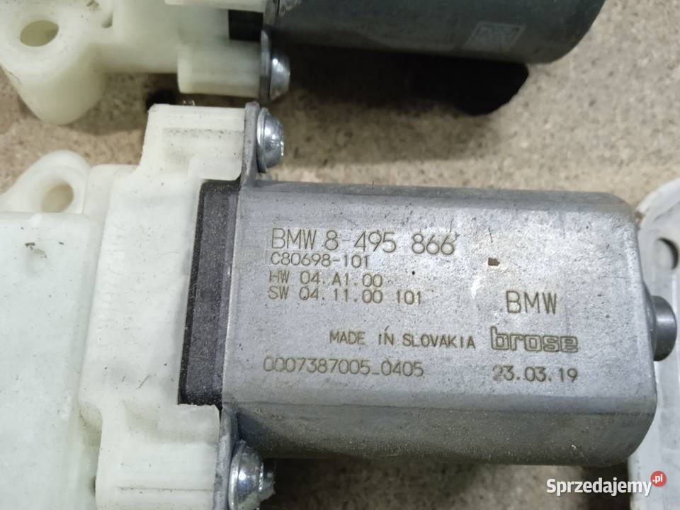 silniczek szyby prawy przód tył 8495866 bmw g20