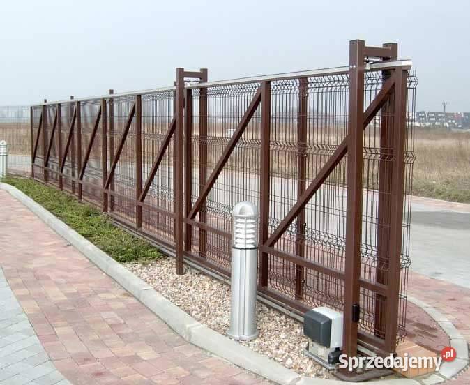 Brama przemysłowa przesuwna 814mb Bełchatów