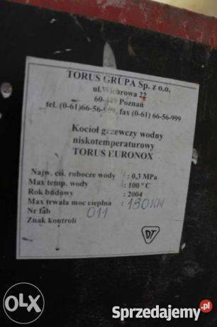 Kocioł Torus olejowy plus palnik 180