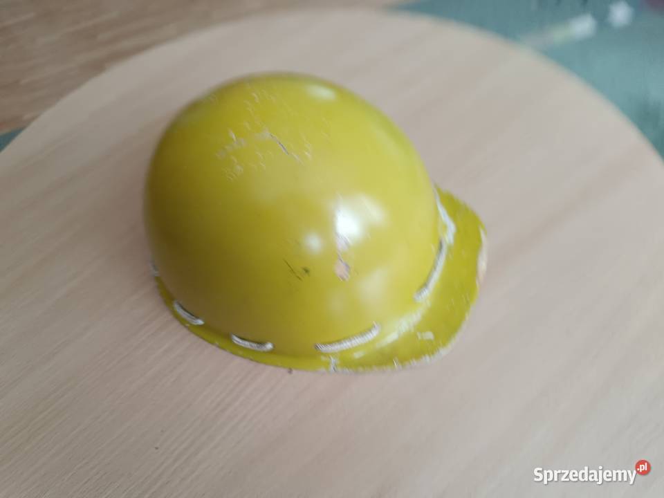 Kask budowlany hełm z epoki PRL Maliniak Pozostałe Rzeszów