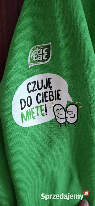 Nowa zielona bluza 4F Tic Tac Czuję do Miętę Maków Mazowiecki
