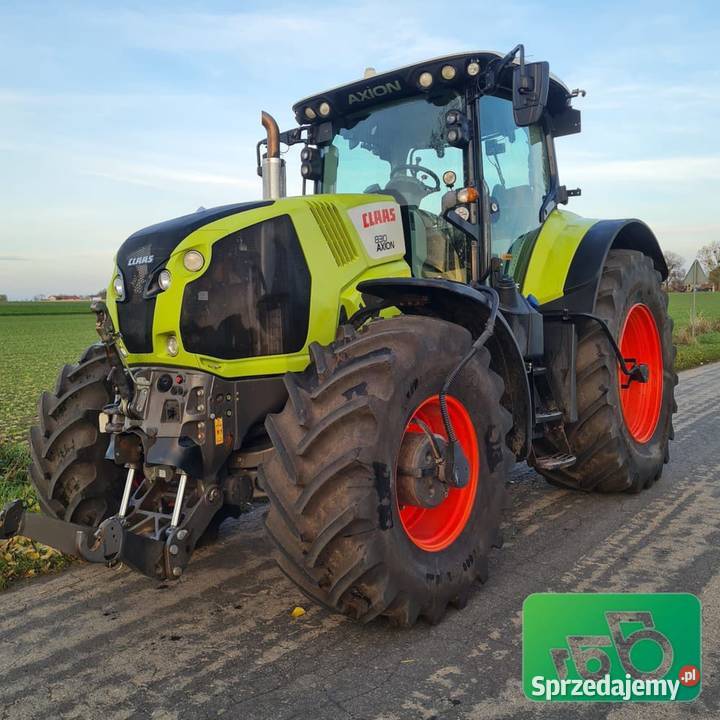 Ciągnik Rolniczy Claas Axion 850 CEBIS Full 2015 Claas wielkopolskie Wilkowo