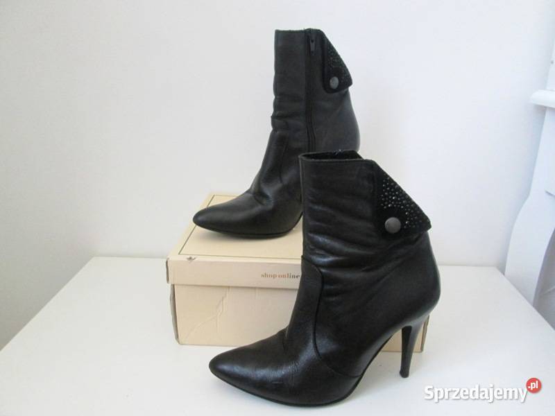 Botki skórzane Vera Gomma 37 inna Bogatynia