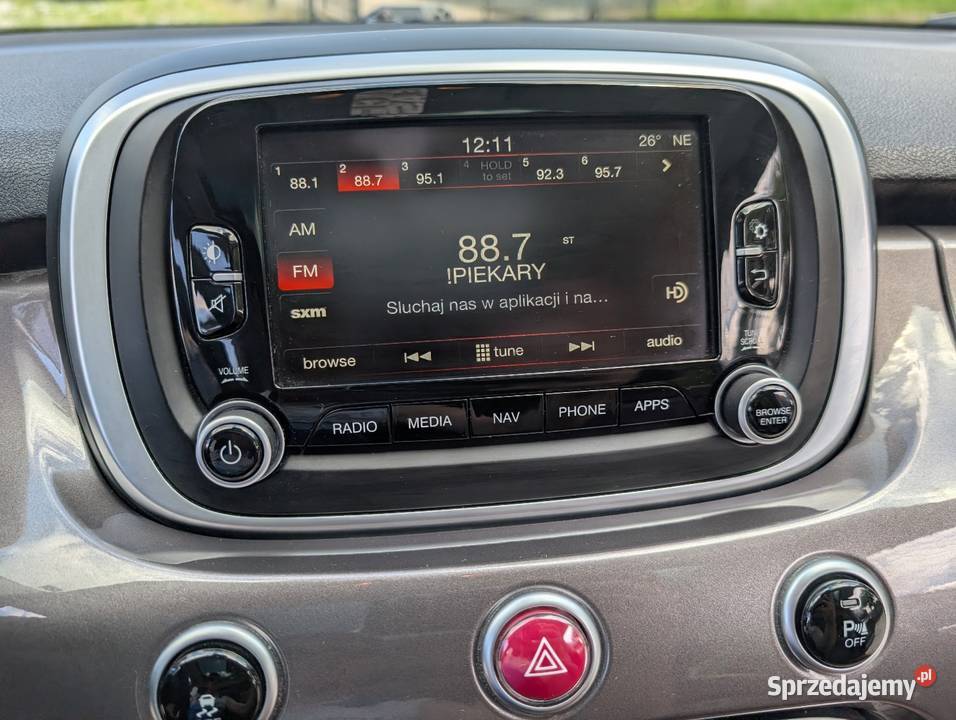 Śliczny Fiat 500X Lounge 24 MultiAir 180 benzyna 4/5 Rybnik