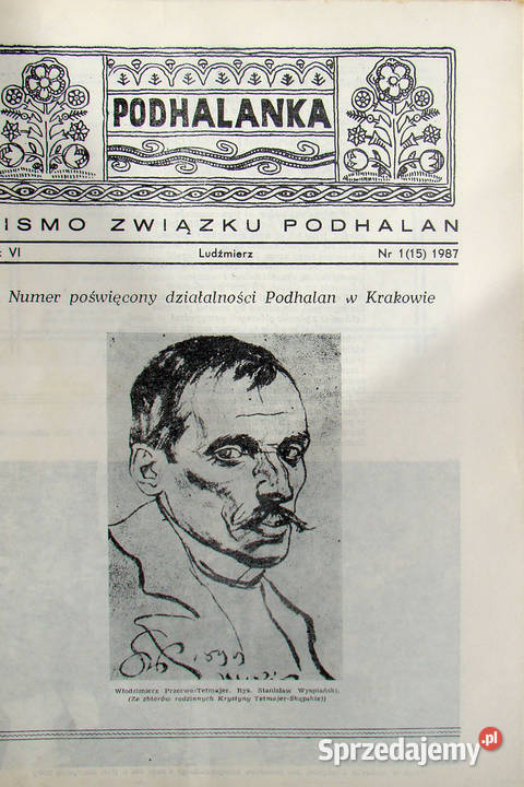 PODHALANKA Pismo Związku Podhalan Ludźmierz miękka Limanowa