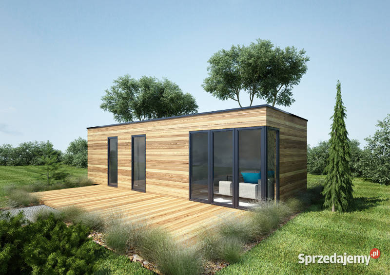 Domek letniskowy drewniany nowoczesny 35m2 na Poznań
