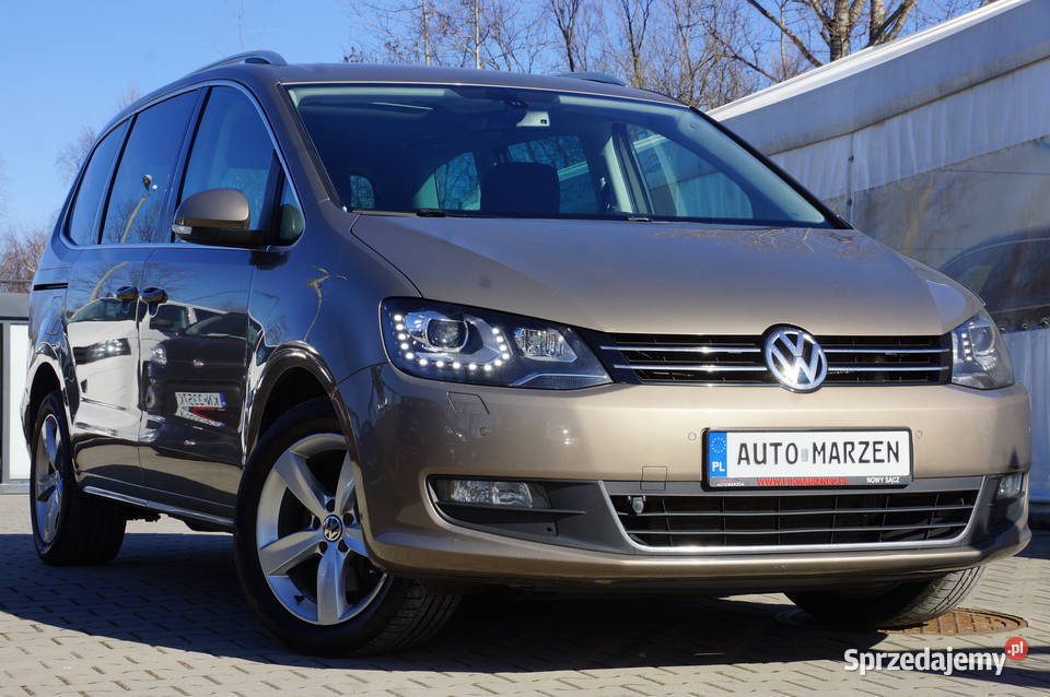Volkswagen Sharan 20 TDI CR 140 4x4 7osób Kamera Sharan Nowy Sącz sprzedam