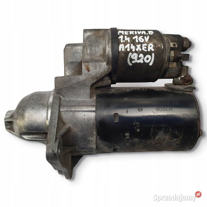 ROZRUSZNIK Opel Meriva B 14 16V bosch 0001107522 Chełm