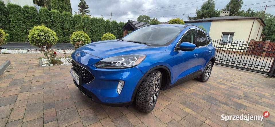 Ford Kuga Titanium 242 44 Automat niebieski Łódź
