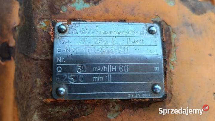 Pompa do wody na przyczepie igłofiltr Rok produkcji 1975 Motoryzacja Jastrzębnik