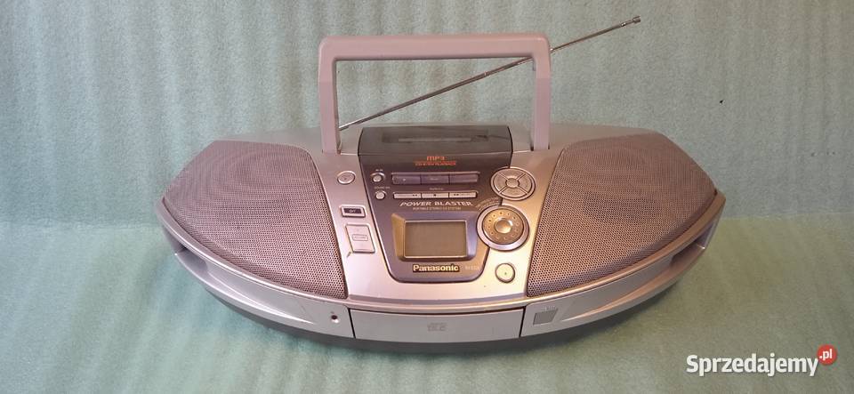 Radiomagnetofon z CD Panasonic RXES29 COBRA lubuskie sprzedam