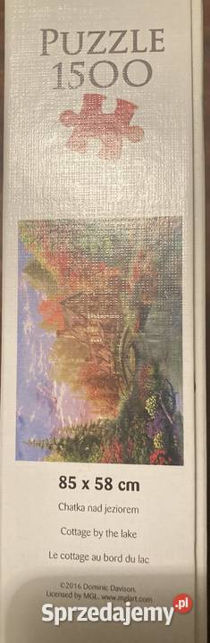 Zestaw 2 puzzle 1500sztuk trefl Zabrze