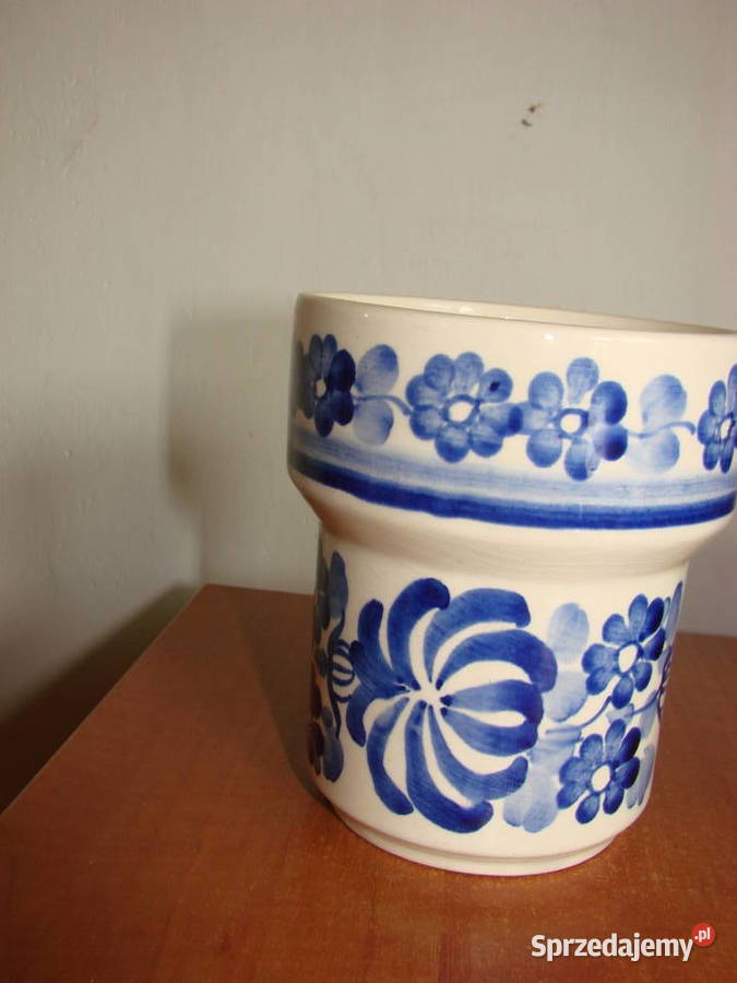 Włocławek fajansowy pojemnik Pruszcz Gdański