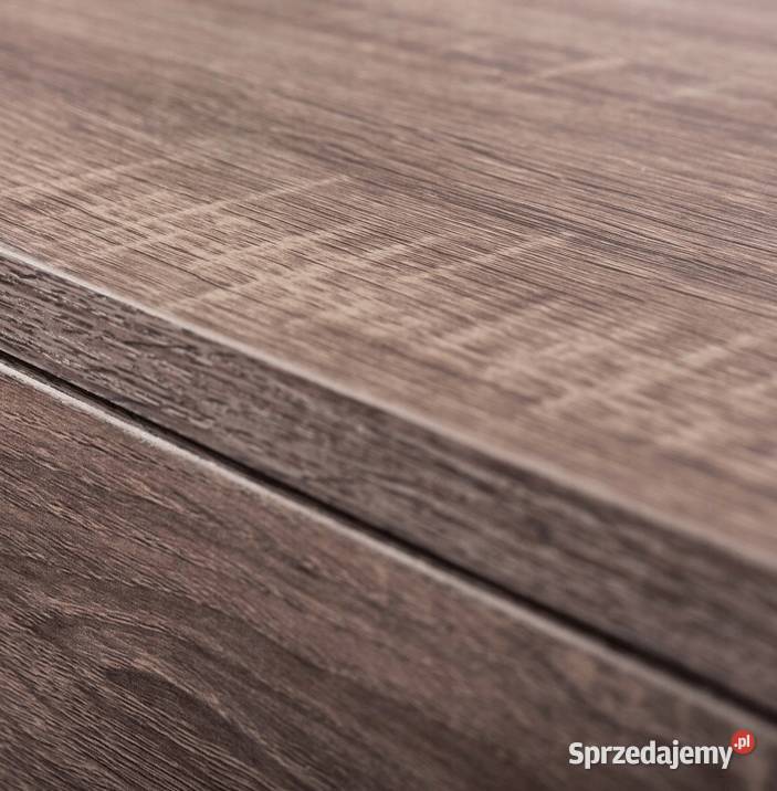 BIURKO LOFT DĄB SONOMA KOMPUTEROWE SZUFLADY