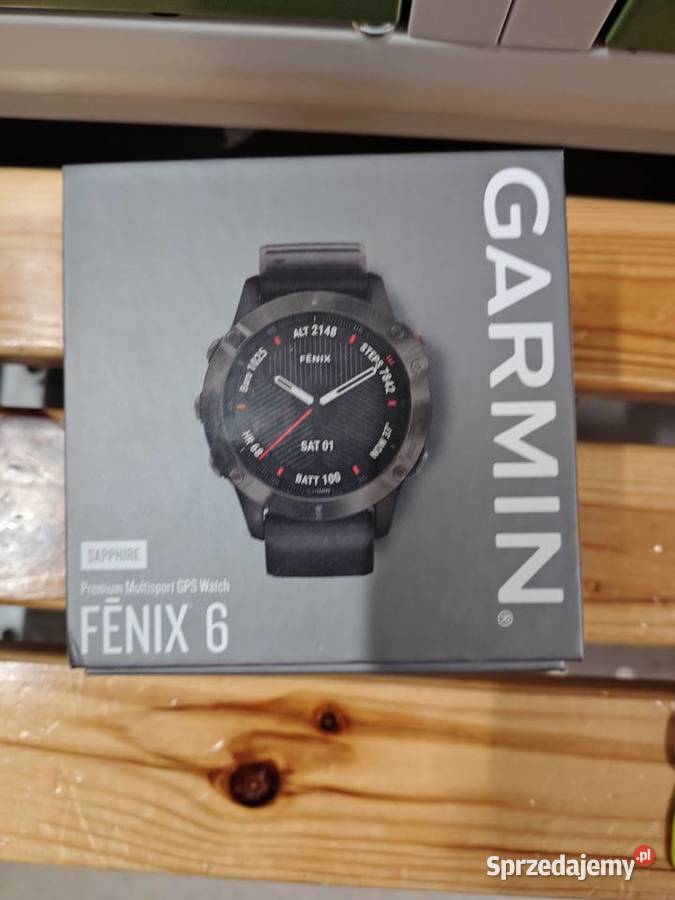 Garmin Fenix 6 Saphire 47 mm mazowieckie Warszawa