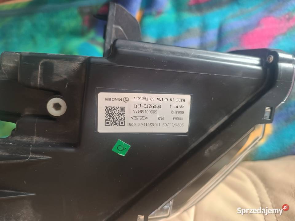 Lampa przednia prawa Jaecoo 7 nowa kompletna śląskie Bielsko-Biała