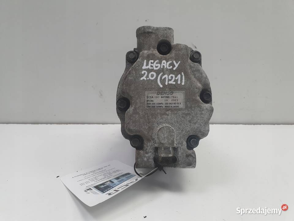 SPRĘŻARKA KLIMATYZACJI Subaru Legacy IV 20 B Kompresory klimatyzacji Chełm