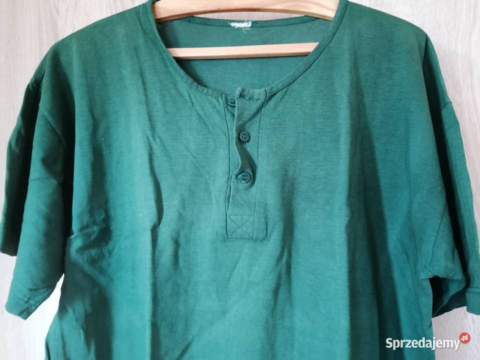 PodkoszulekTshirt zielonygładki Łódź
