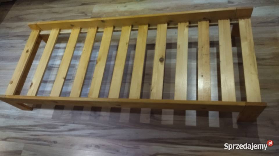 Rama łóżka drewniana używana solidna Bielsko-Biała