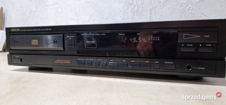 odtwarzacz kompaktowy DENON DCD 610 CD player Międzychód