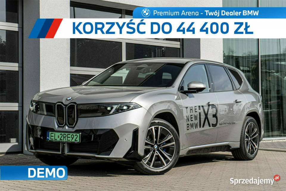 BMW iX3 NOWE BMW iX3 50 xDrive DEMO Rok produkcji 2026 łódzkie sprzedam