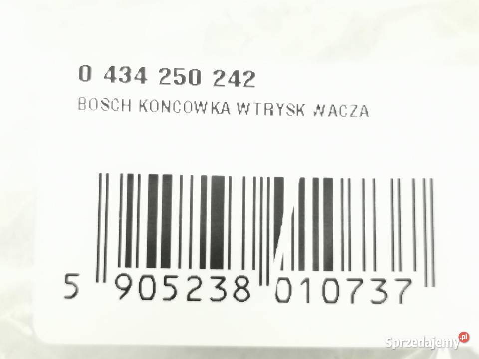 KOŃCÓWKA WTRYSKIWACZA DIESEL BOSCH NOWA