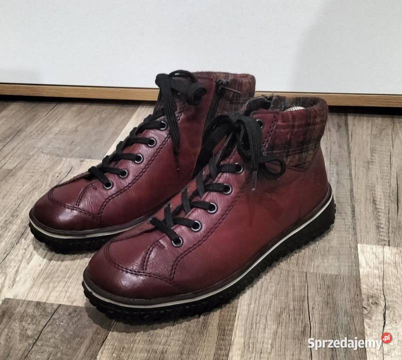 Buty Botki ocieplane damskie Rieker 37 Wałbrzych sprzedam