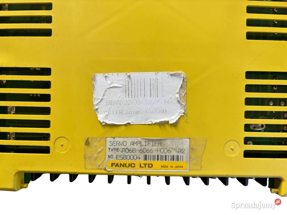 A06B6066H006 FANUC Wzmacniacz serwo CNC Kraków