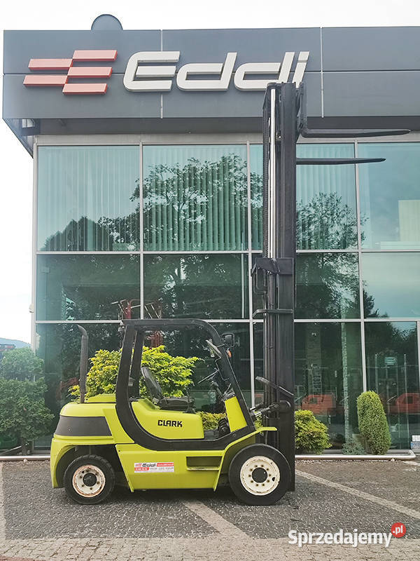 Wózek widłowy Clark CMP40D duplex 45 m diesel Clark małopolskie Kęty