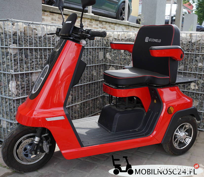 Skuter wózek inwalidzki elektryczny ECONELO Sprzęt rehabilitacyjny i ortopedyczny Łańcut