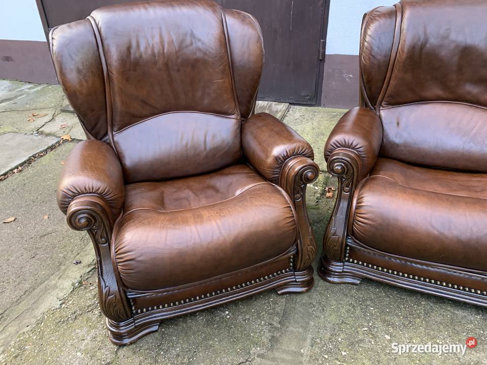 PIĘKNY HOLENDERSKI WYPOCZYNEK ZE SKÓRY NA wielkopolskie