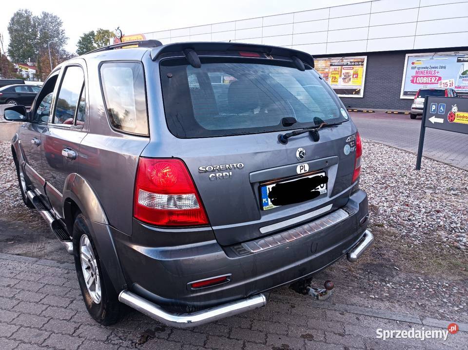 Sorento 4x4 manual zamiana 4/5 Pruszków