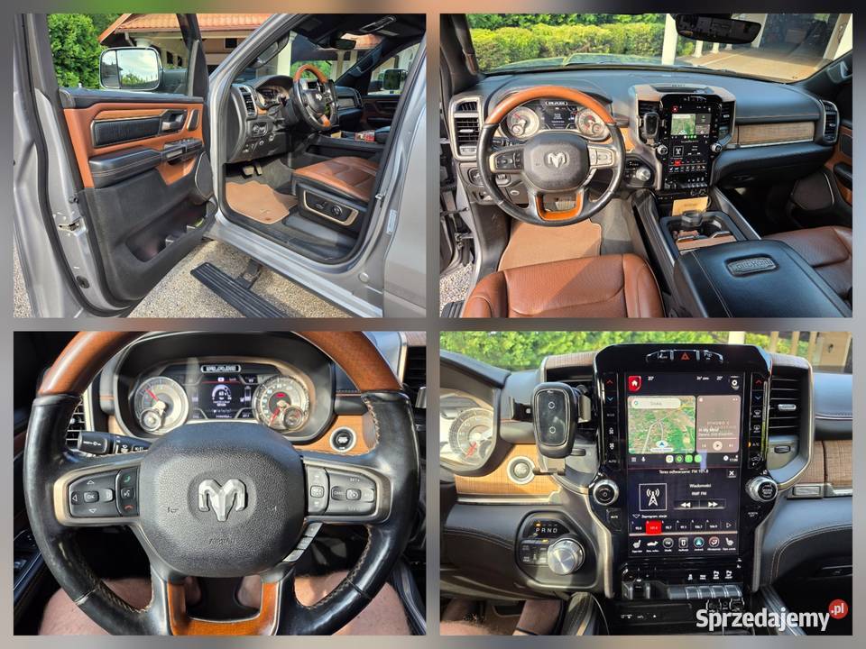 RAM 1500 LONGHORN 2019r 4x4 SUV Pickup Ledy ACC garażowany Łańcut